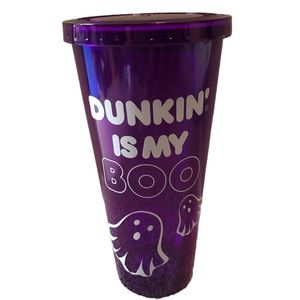 🆕 Dunkin Halloween Tumbler Glow in the Dark 2022